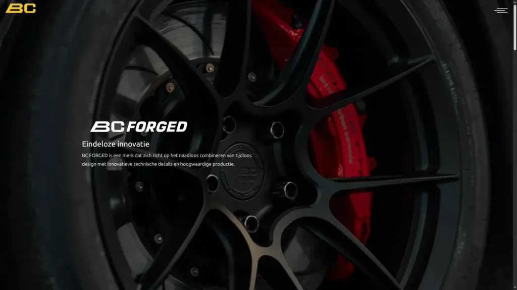 homepagina bc forged voor verdeler uit dessel