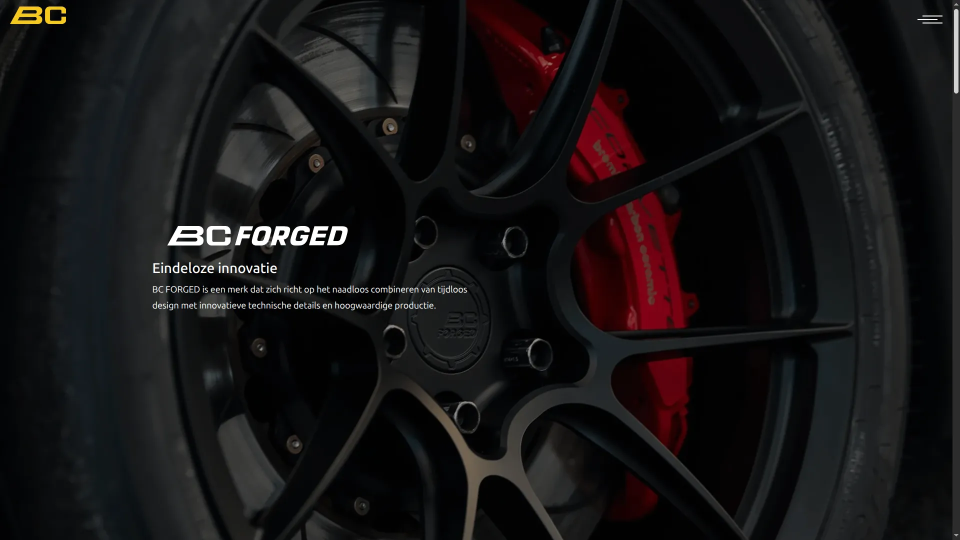 homepagina bc forged voor verdeler uit dessel