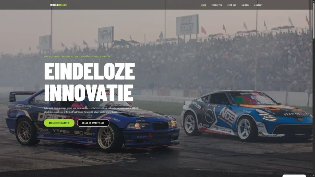 homepagina forged wheel voor verdeler uit dessel