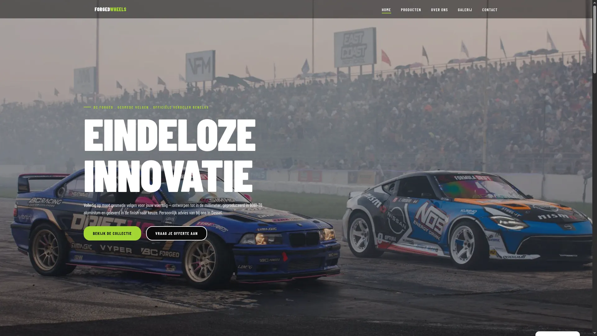 homepagina forged wheel voor verdeler uit dessel